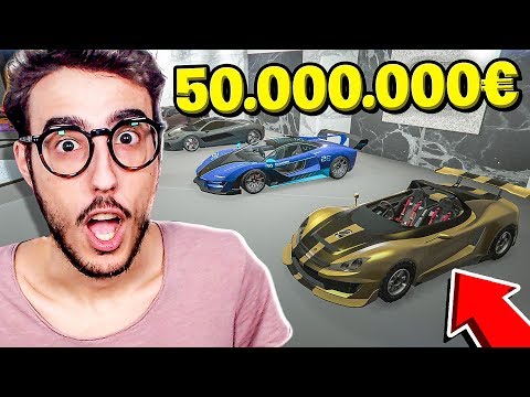 LA MIA COLLEZIONE DI AUTO DI LUSSO DA 50.000.000€ - GTA 5