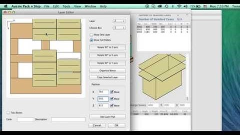 Aussie Pack n Ship 4.8 - Mixed Boxes and Layer Editor