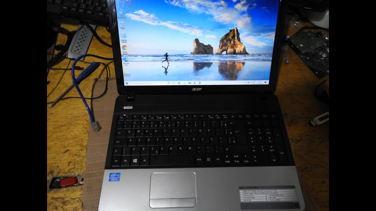 Deixe seu Acer - E1-571-6672 -  i5-2450M - Muito Veloz  - Upgrade SSD 250GB -  SUPORTA 16GB RAM -