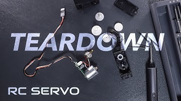 Remote Control RC Servo - Teardown