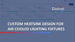 Custom Heatsink Design for Air Cooled Lighting Fixtures