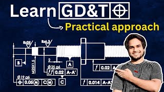 How to Make Drawing in GD&T Step By Step | Geometrical dimensioning and tolerance tutorial