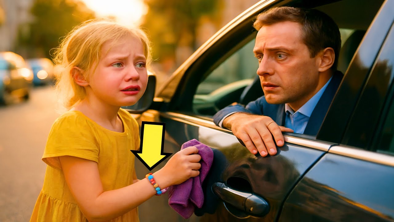 SIROMAŠNA DJEVOJKA POMAŽE MILIJUNAŠU OPRATI AUTO… ALI ON SE ZALEDI KADA VIDI NJENU NARUKVICU…