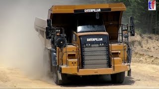 CATERPIILAR 772 Dump Truck in a Quarry / Steinbruch, Germany, 2014.