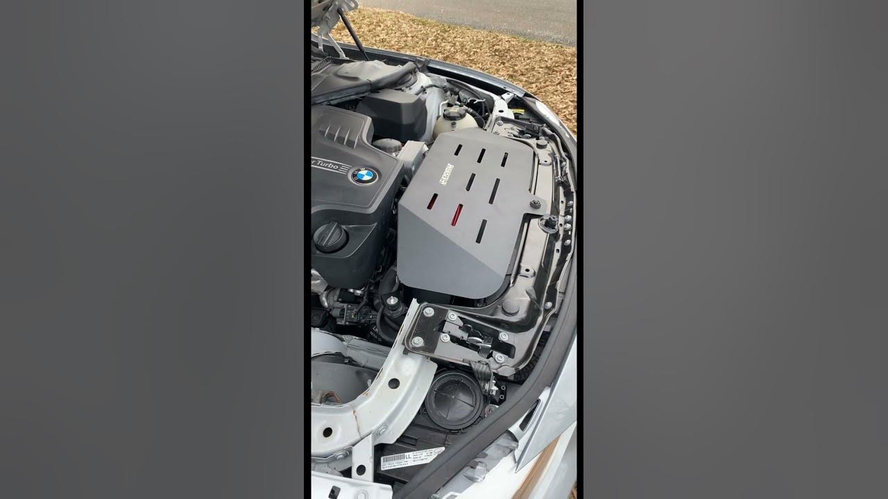 2015 328i cold air intake installed youtube