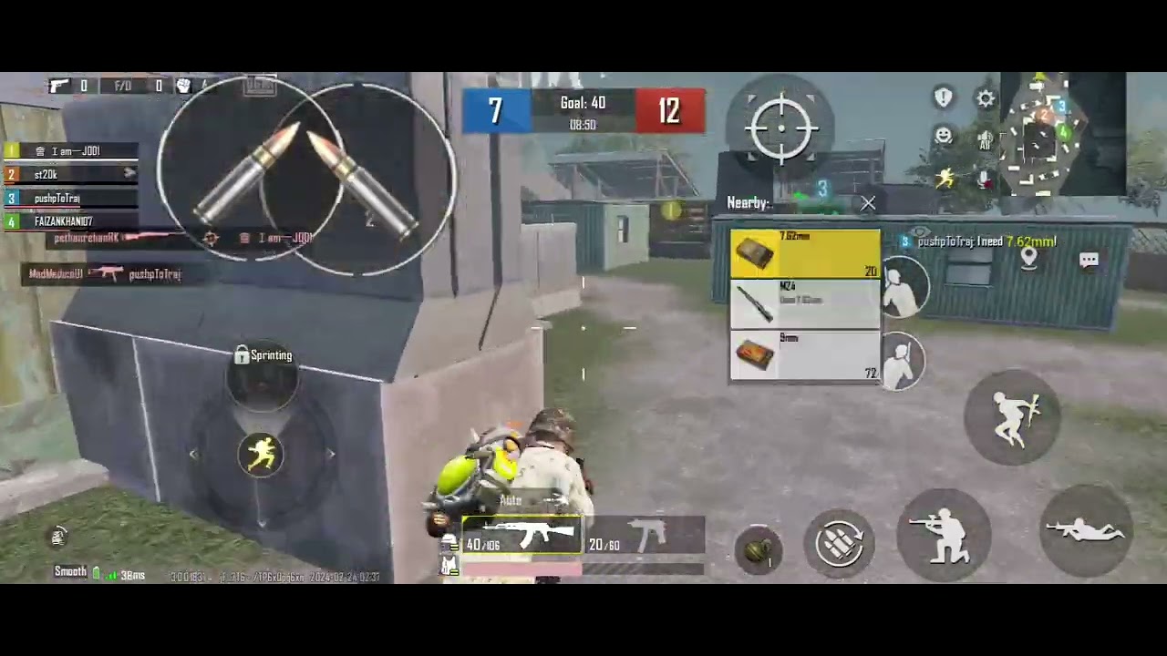 1st Gun AKM my game play🖤🎧🎮||