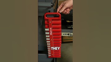 How Does This Portable Magnetic Socket Tray Secure Your Sockets on the Move? @DannyPops #shorts