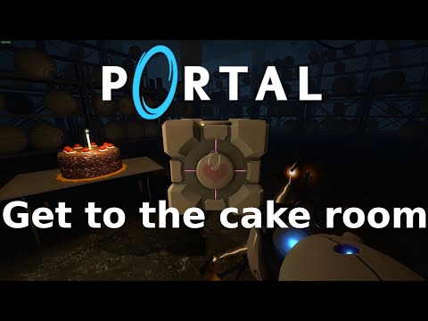 How to get to the cake room in Portal (Timestamps)