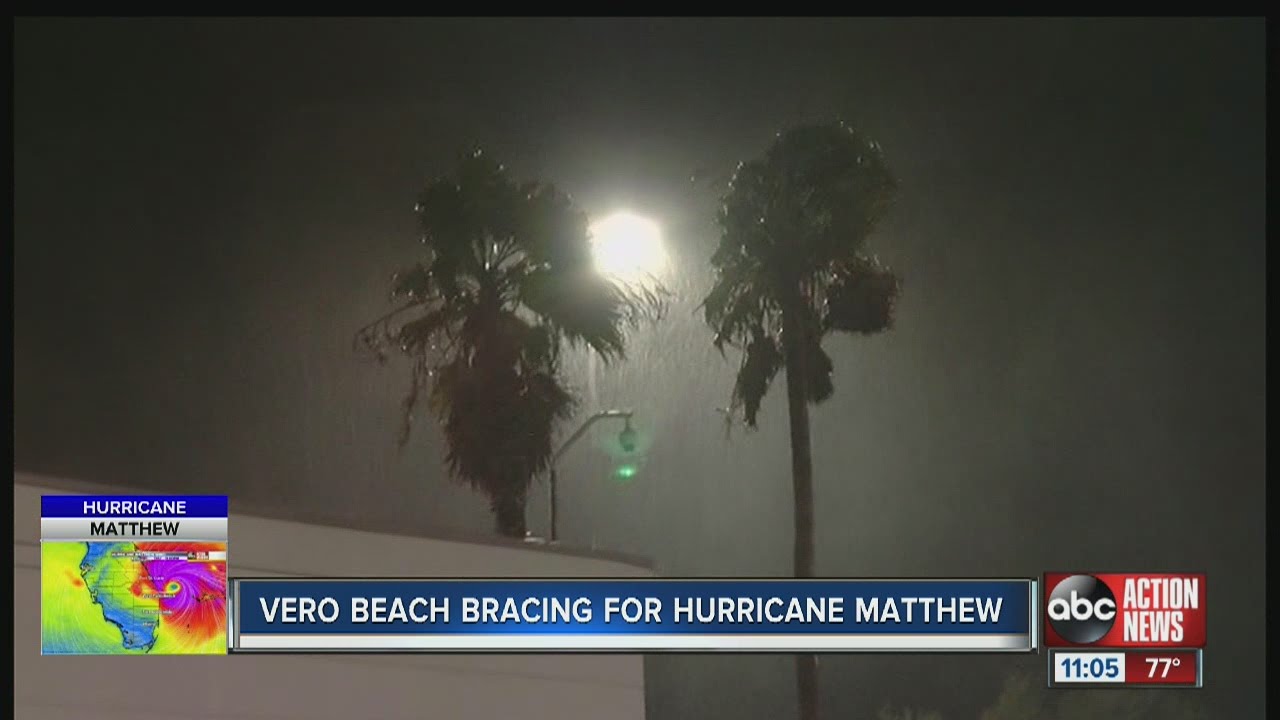 Vero Beach bracing for Hurricane Matthew YouTube