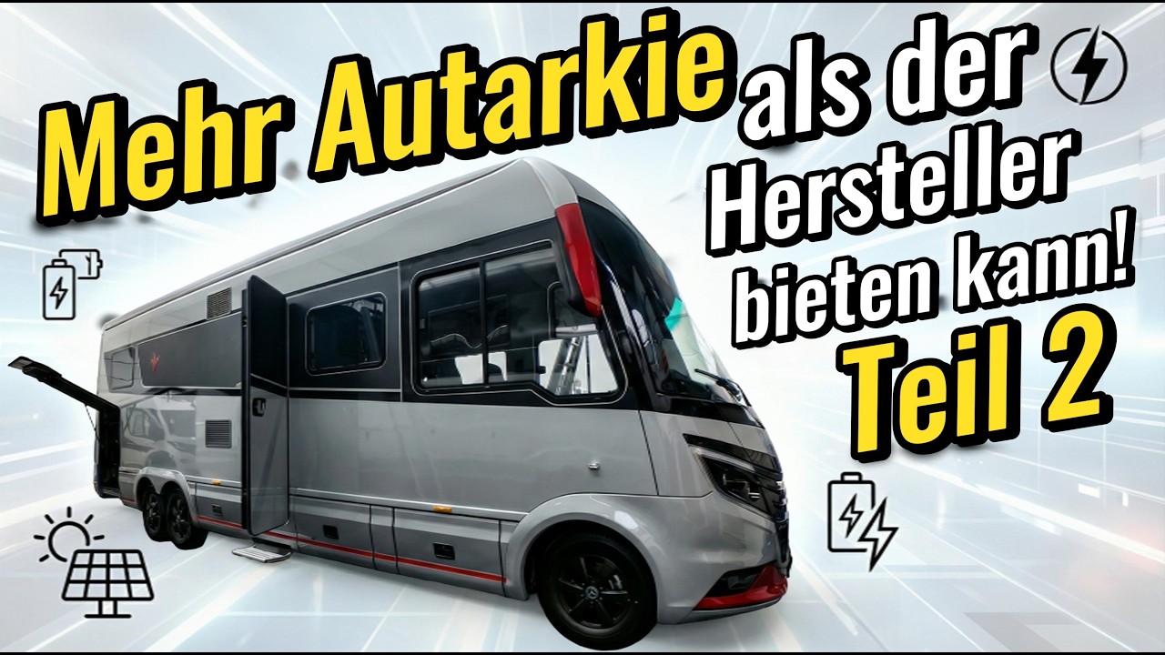 Mehr Autarkie als der Hersteller bieten kann! Teil 2