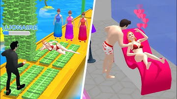 Money Run 3D 👸🤑👗 All Levels Gameplay Android,ios