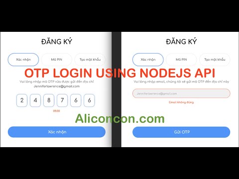 Send OTP hiệu quả và ALICONCON đã dùng cách này | E-COMMERCE ALICONCON | Part - 3 | Node.js Tutorial