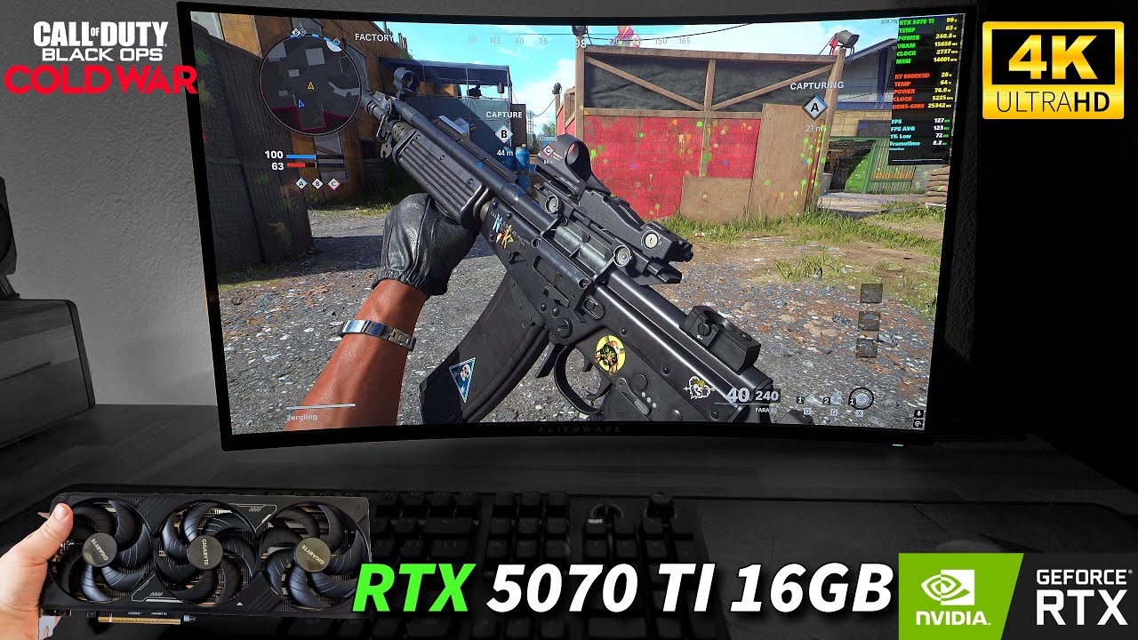Call of Duty Black Ops Cold War - RTX 5070 TI 16GB - Ryzen 7
