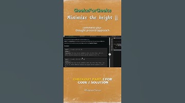 GFG POTD Solution: Minimize the Heights II | Java Code with Full Explanation!