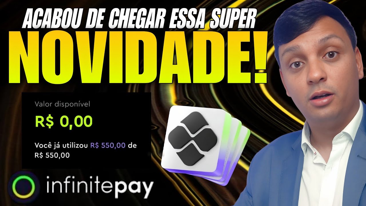EXCLUSIVO! INFINITE PAY  ESTÁ LIBERANDO ESSE CRÉDITO, E ATÉ PARA NEGATIVADOS, CONFIRA DETALHES.