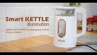 Boldë Smart Kettle Illumination I Cukup 2 Menit Air Matang