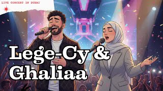 Ghaliaa U0026 Lege Cy  Concert  Dubai Festival City Mall Dubai  705 vlog 158