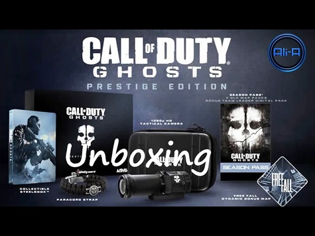 Jogo Call Of Duty Ghosts Prestige Edition Ps3 + Câmera Tática HD 1080p USB