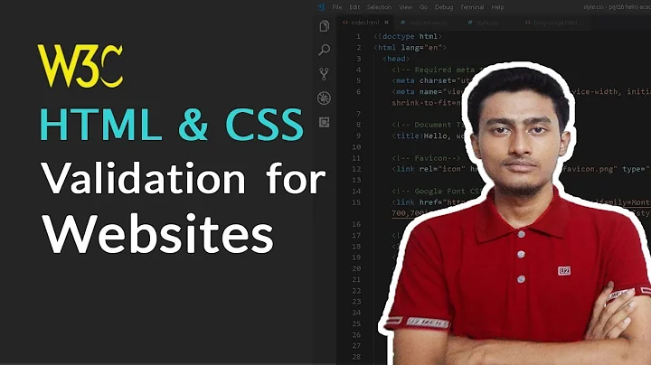 How to validate HTML & CSS Code and Fix Errors for websites || W3C validation