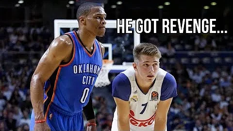When A 17 Year Old Luka Doncic Had To Guard MVP Westbrook - DayDayNews