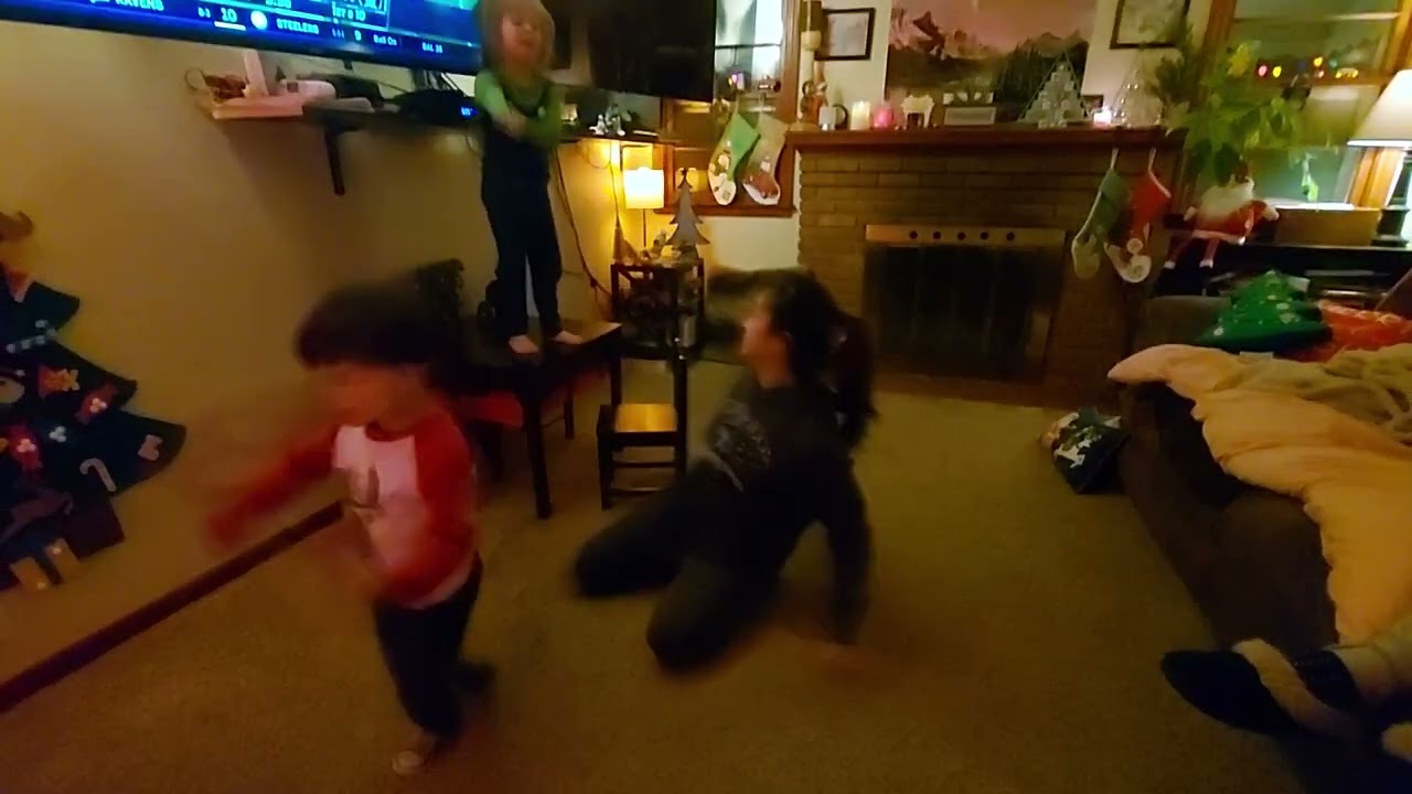 Jenny, Gonzo & Goober Playing 120921