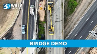 DRONE: Demo Begins On Old Ballantyne Bridge