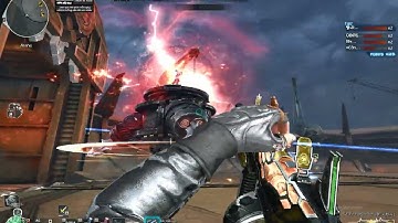 AA12 buster hexa core range vs all boss AI đấu trường La Mã