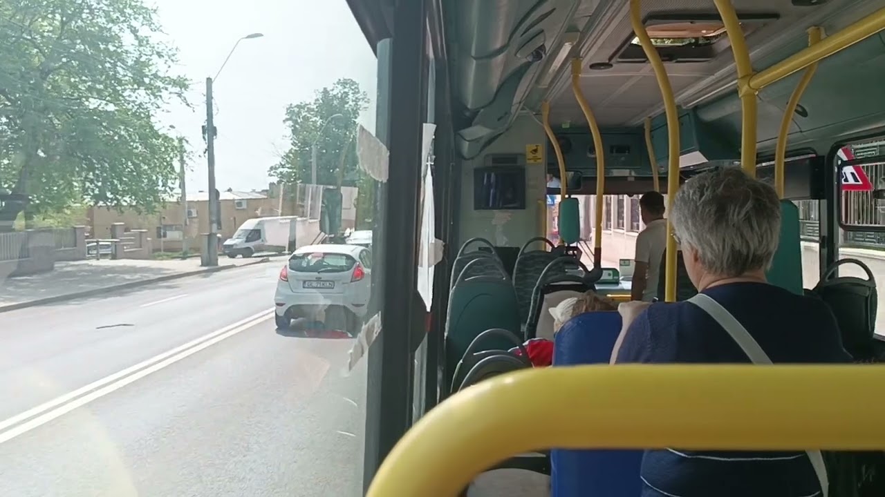 Călătorie cu autobuzul Wright Commander LJU linia 35 Galați