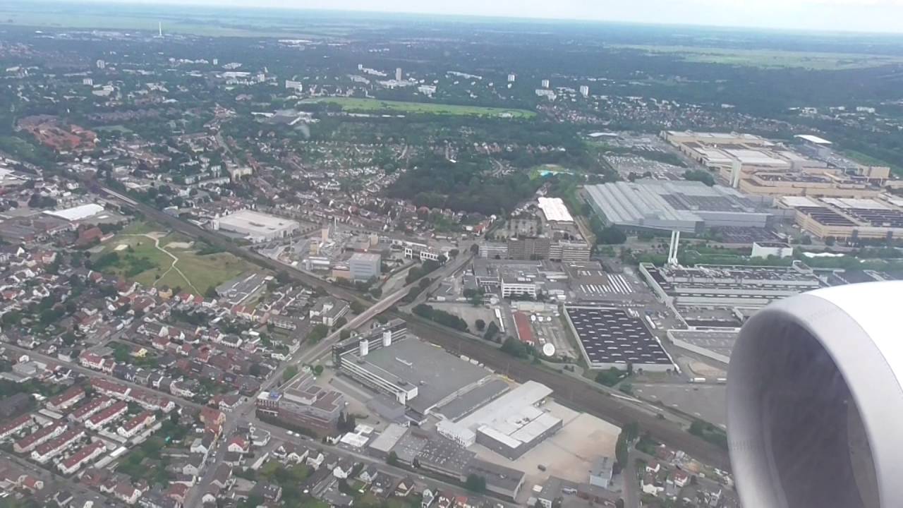 Landeanflug auf Bremen (09. 07. 2016)