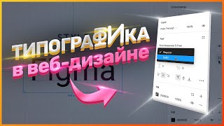 ТИПОГРАФИКА В ВЕБ-ДИЗАЙНЕ // КАК РАБОТАТЬ С ТИПОГРАФИКОЙ // ОСНОВНЫЕ ПРАВИЛА И ТЕРМИНЫ В ТИПОГРАФИКЕ