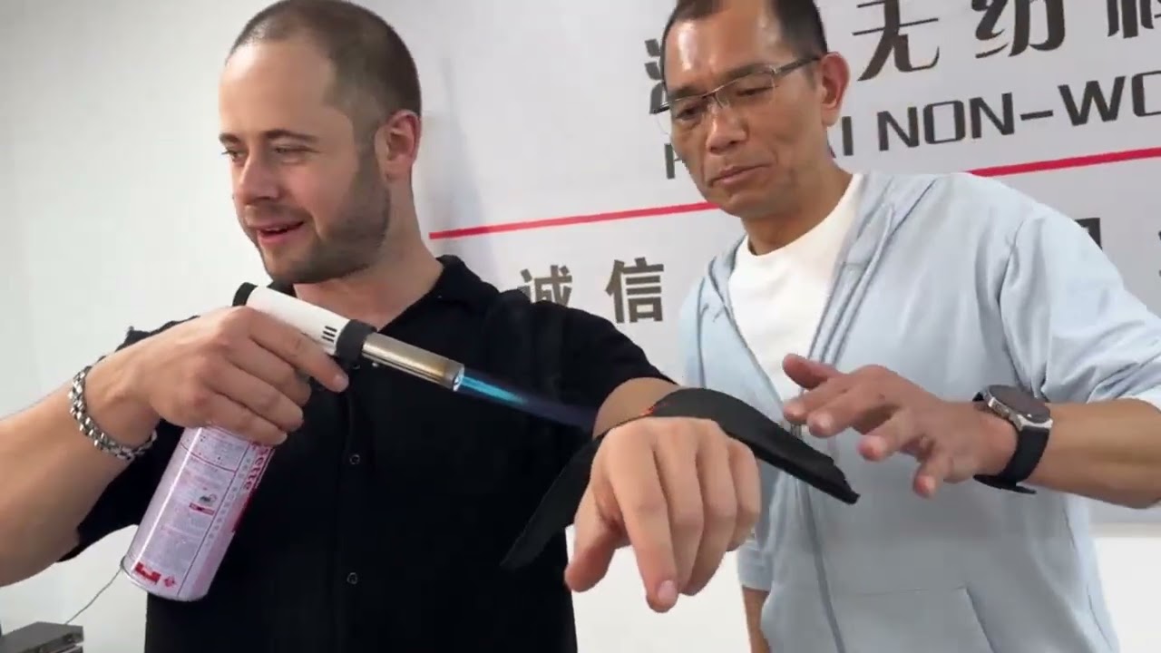 🔥 Fire Resistance Demonstration/PAN Carbon Fiber Felt