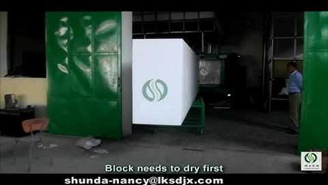 ShunDa EPS machine-block moulding machine/EPS block vacuum molding machine