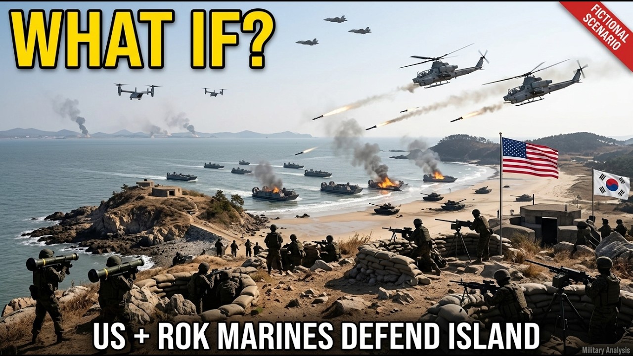 What If North Korea Tried To Seize A South Korean Island? Hypothetical Marine Defense