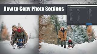 How to Copy & Paste Photo Settings in PhotoWorks screenshot 1