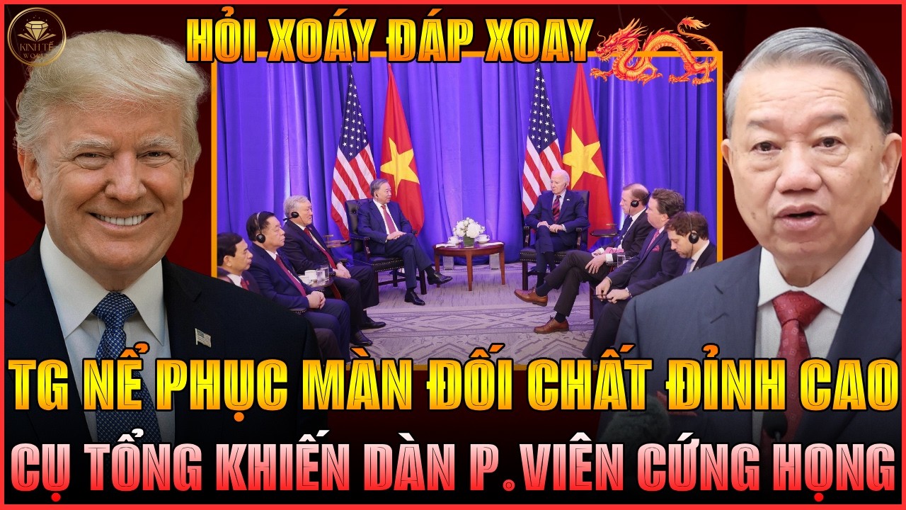 MÀN HỎI XOÁY ĐÁP XOAY ĐẲNG CẤP TẠI HỘI ĐỒNG HÒA BÌNH GAZA: CỤ TỔNG KHIẾN DÀN P.V Q.TẾ PHẢI CỨNG HỌNG