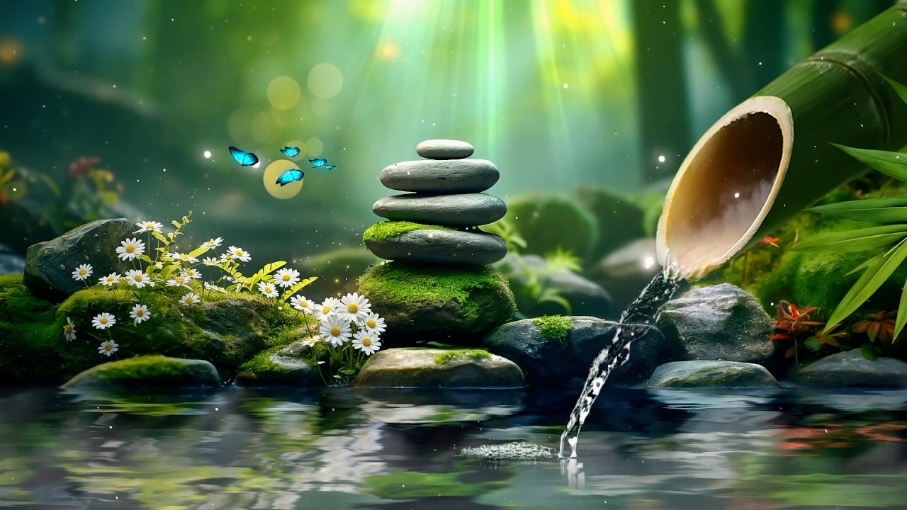 Relaxing Sleep Music for Insomnia Relief - Gentle Piano & Water Sounds | Anxiety & Depression