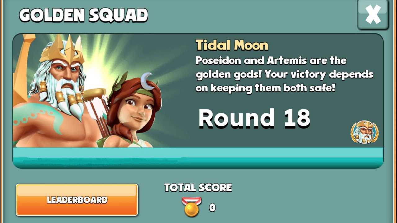 Tidal Moon Round 18 | Gods of Olympus | Challenge - YouTube