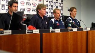 Peter Jackson VFL 2012 Grand Final Press Conference Pt 1