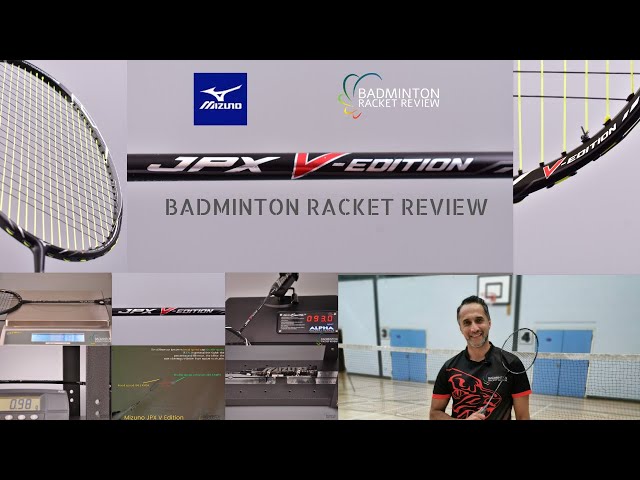Mizuno JPX V Edition Badminton Racket Review – Review no.736 - YouTube