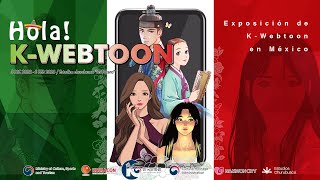 2022 Korean Webtoon Exhibition in Mexico City “Hola! K-Webtoon\