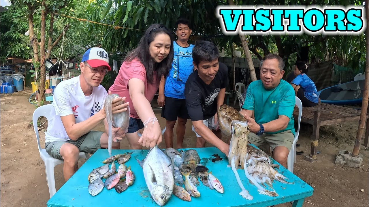 Swerte ng bisita paldo /catch & cook 