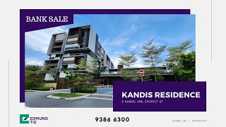 [SOLD] * BANK SALE * Kandis Residence, D27 - Resort-style condo, affordable price, 2 bedroom + study