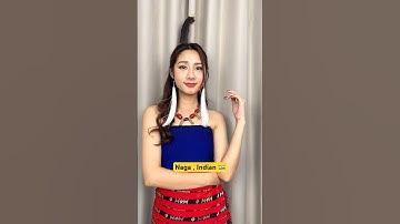 Ao Traditional Attire from Nagaland India 🇮🇳✨