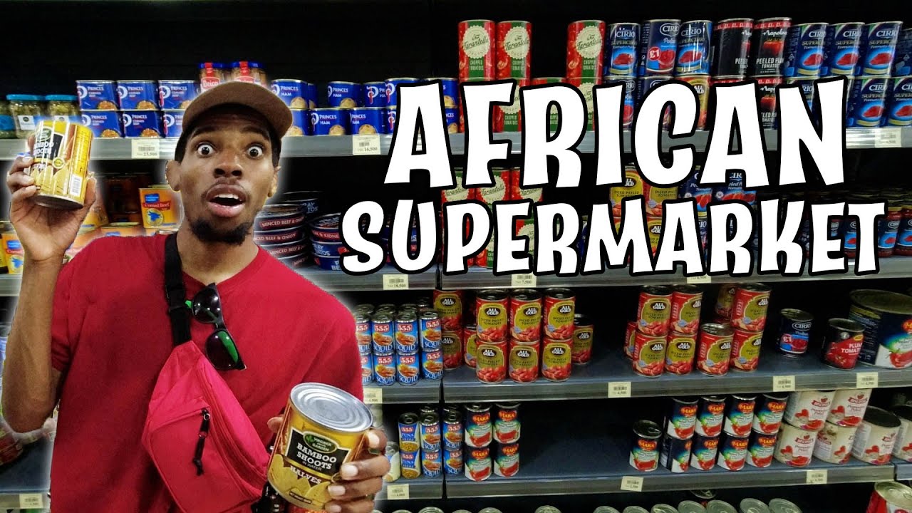 food shopping at an AFRICAN supermarket (TANZANIA) YouTube