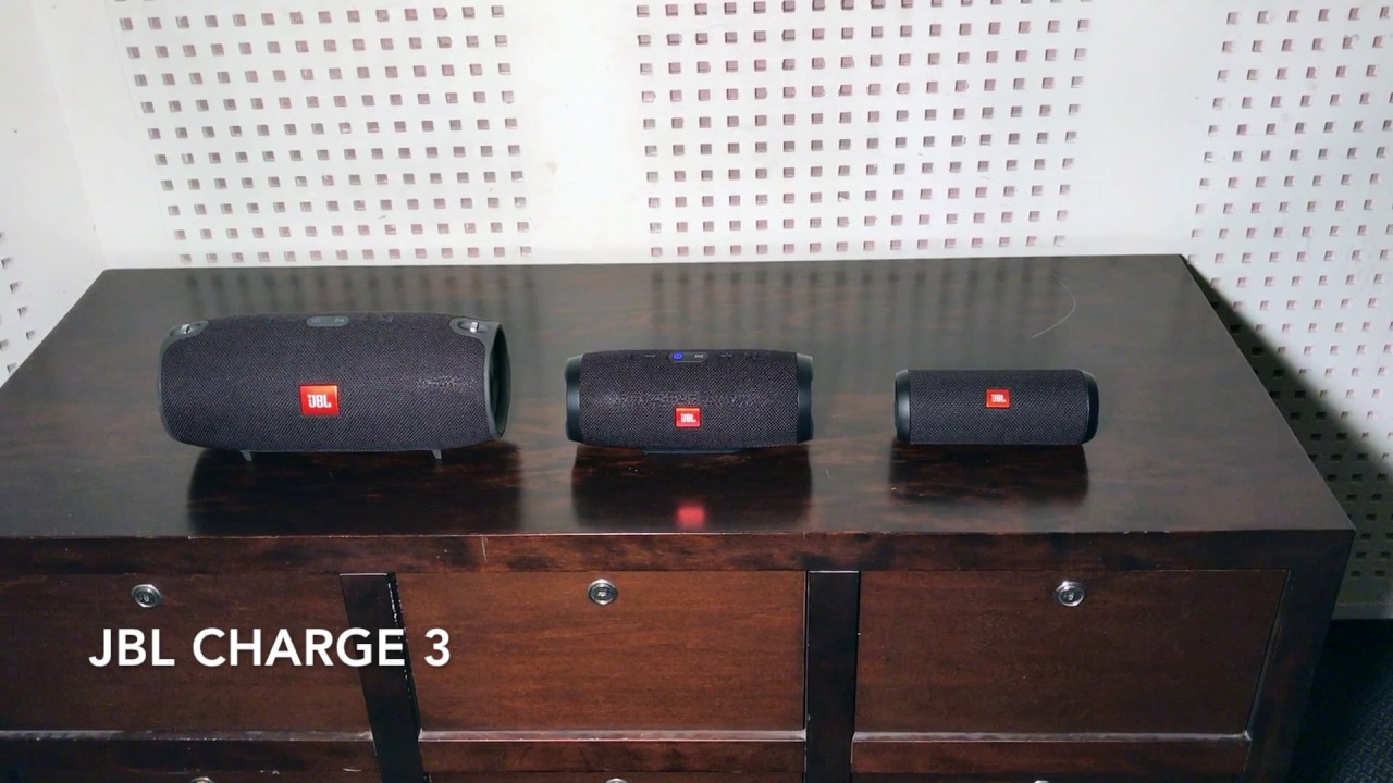 jbl charge 3 vs charge 4 vs xtreme