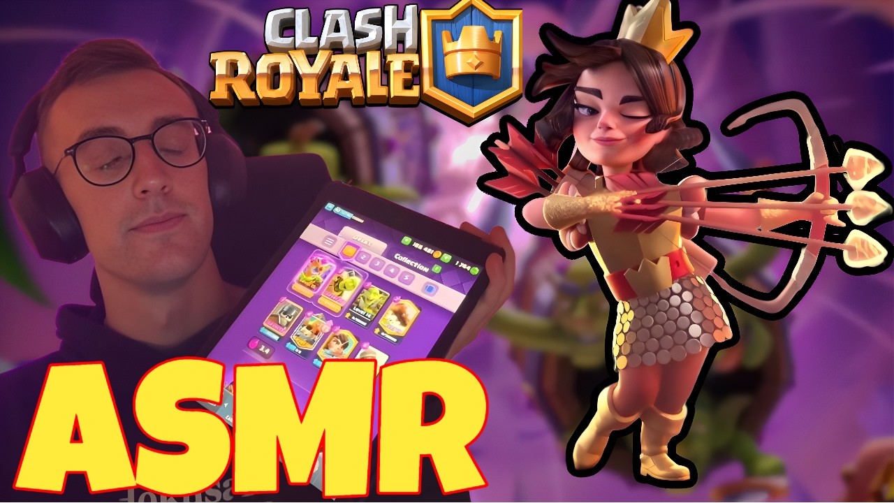 ASMR - Clash Royale 👑Гайд по игре Logbait на моем бесплатном аккаунте - Набираю 12 000 трофеев 🔥