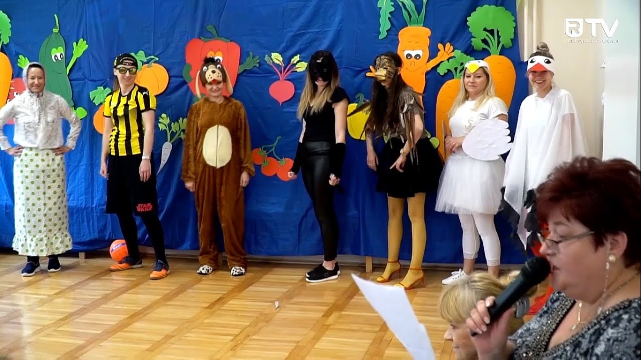 Przedstawienie „Rzepka” w wykonaniu pracowników Przedszkola nr 3 w Radzyniu