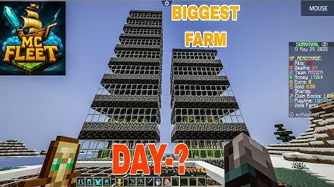 Making Biggest Cactus Farm in @GamerFleet Minecraft Server | McFleet