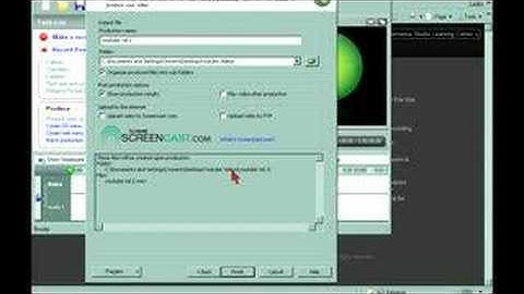 How to use Camtasia Studio 5 to create video ads for youtube