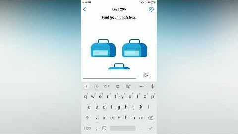 Easy Game - Find your lunch box - Level 206 solution